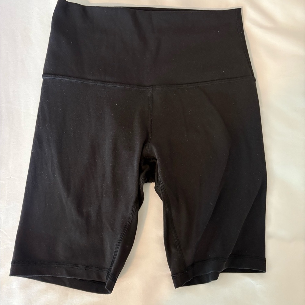 lululemon athletica Black Bike Shorts